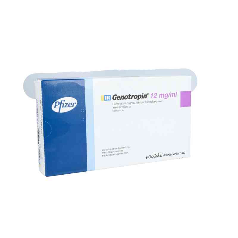 Genotropin 12 mg/ml Goquick Fertigpen 5 stk von Pfizer Pharma GmbH PZN 07572343
