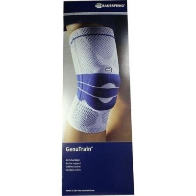 Genutrain Knieband.gr.5 schwarz 1 stk von Bauerfeind AG / Orthopädie PZN 07551513
