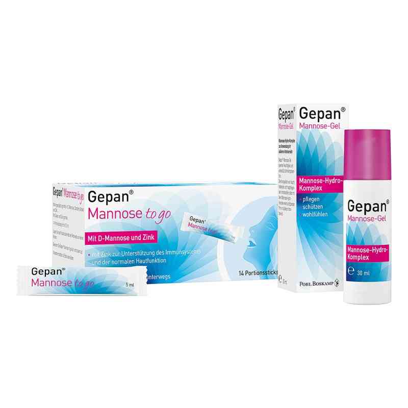 Gepan Mannose to go + Mannose-Gel 1 stk von POHL-BOSKAMP G.GMBH & CO.KG PZN 08101983