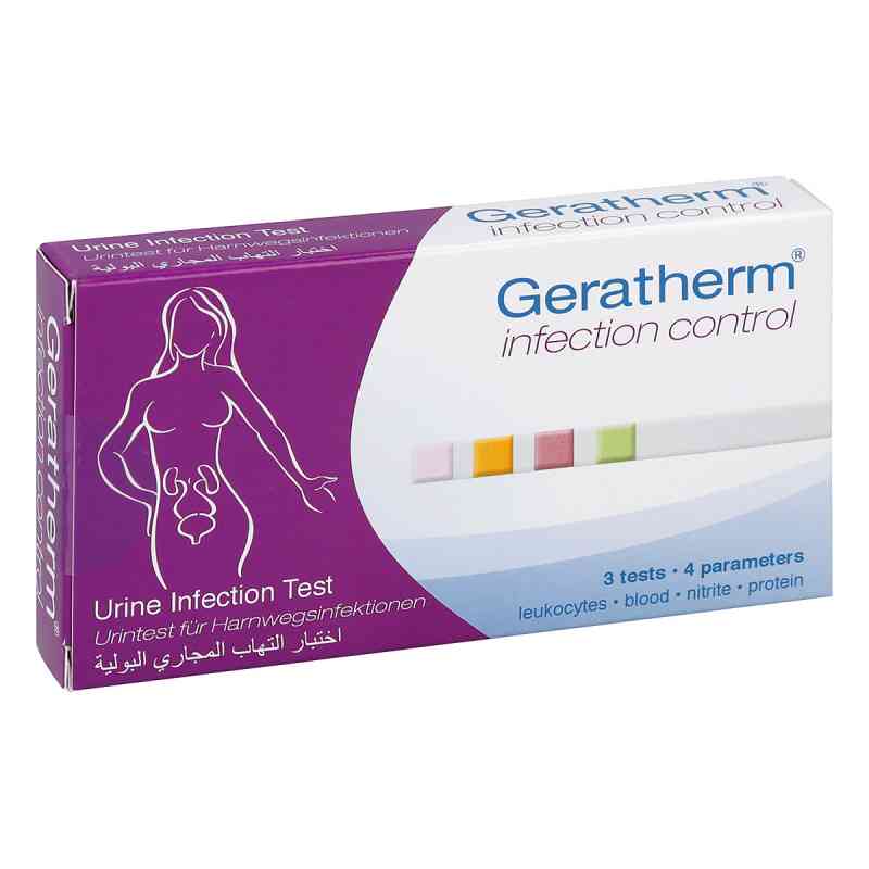 Geratherm infection control Harnwegsinfektionstest 3 stk von Geratherm Medical GERMANY GmbH PZN 09263043