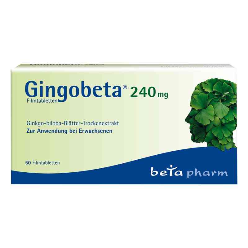 Gingobeta 240 mg Filmtabletten 50 stk von betapharm Arzneimittel GmbH PZN 14259724