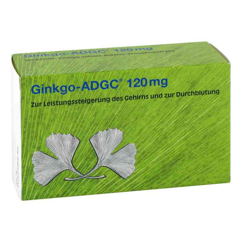 Ginkgo ADGC 120 mg Filmtabletten 60 stk von Zentiva Pharma GmbH PZN 13820408
