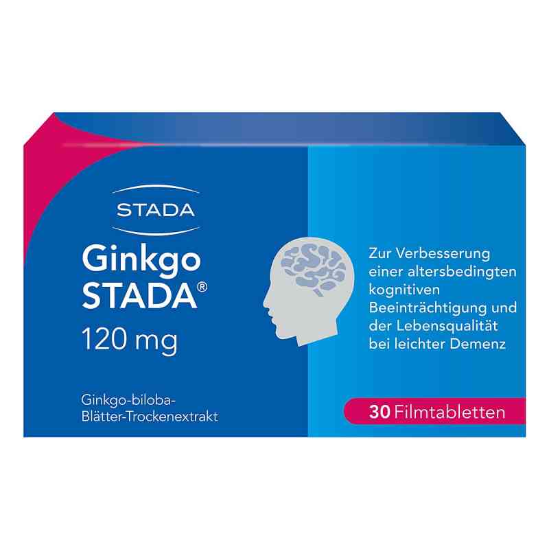 Ginkgo Biloba STADA 120 mg Filmtabletten 30 stk von STADA Consumer Health Deutschland GmbH PZN 11538889