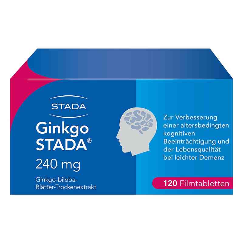 Ginkgo Biloba STADA 240 mg Filmtabletten 120 stk von STADA Consumer Health Deutschland GmbH PZN 11538949