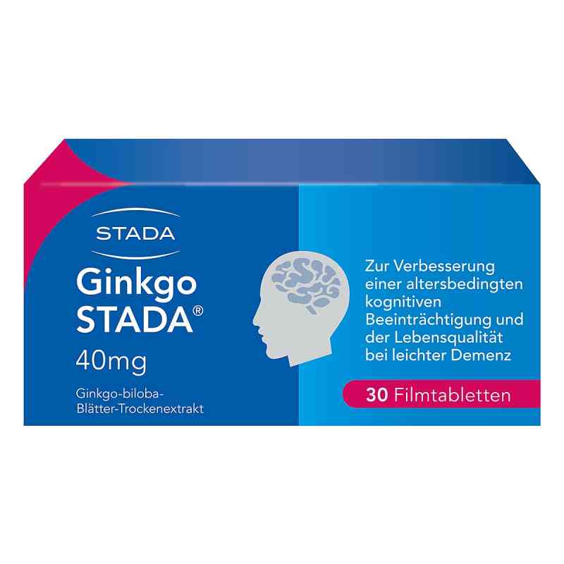 Ginkgo Biloba STADA 40 mg Filmtabletten 30 stk von STADA Consumer Health Deutschland GmbH PZN 11654259