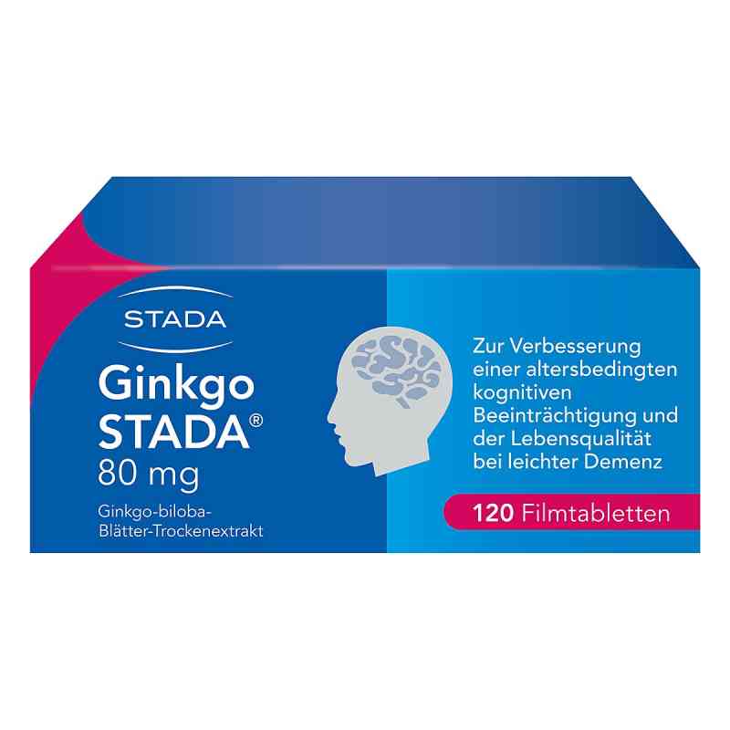 Ginkgo Biloba STADA 80 mg Filmtabletten 120 stk von STADA Consumer Health Deutschland GmbH PZN 11538872