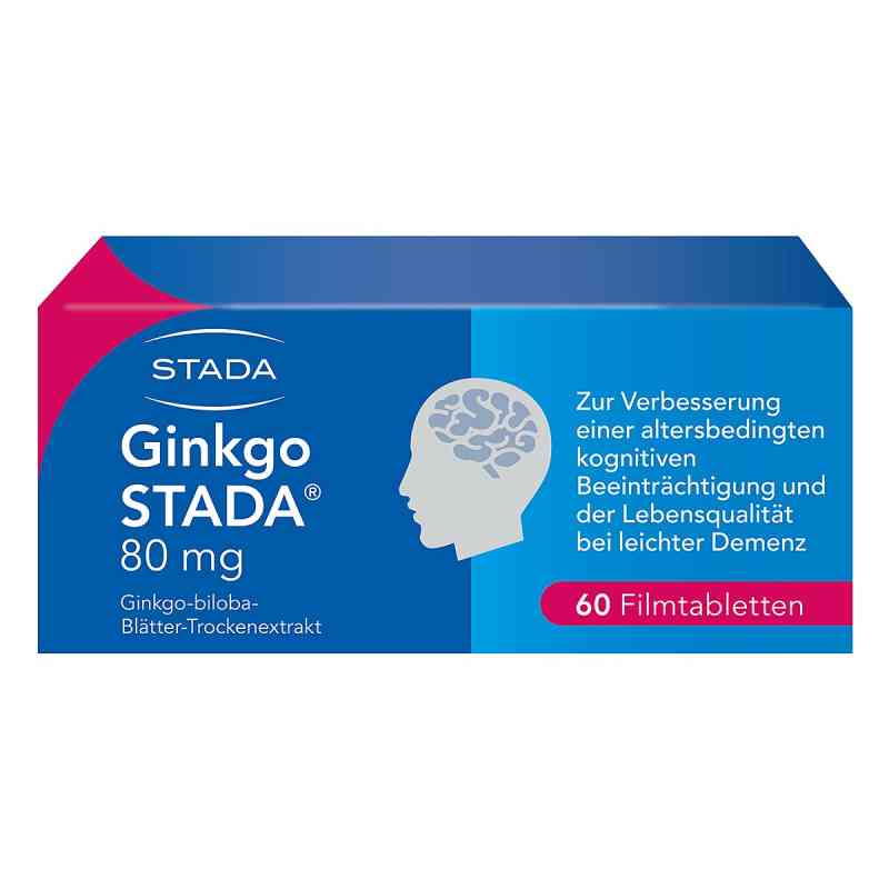 Ginkgo Biloba STADA 80 mg Filmtabletten 60 stk von STADA Consumer Health Deutschland GmbH PZN 11538866