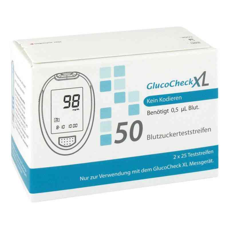 Gluco Check Xl Blutzuckerteststreifen 50 stk von Aktivmed GmbH PZN 07543519