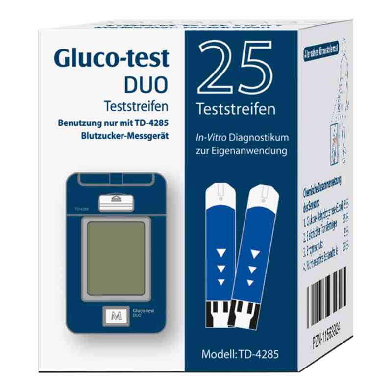 Gluco Test Duo Teststreifen 25 stk von Aristo Pharma GmbH PZN 11563924