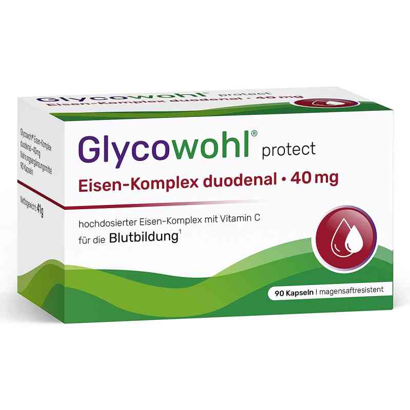 Glycowohl Eisen-Komplex Duodenal 40mg + Vitamin C Kapseln 90 stk von Heilpflanzenwohl GmbH PZN 19745369