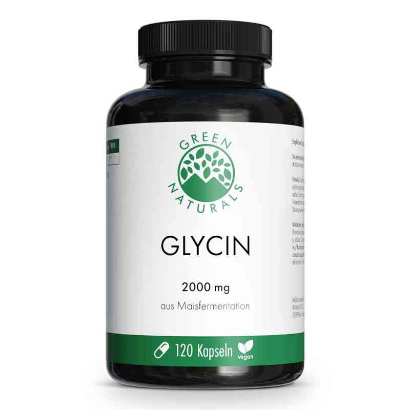 Green Naturals Glycin 2000 mg Kapseln vegan 120 stk von Heilpflanzenwohl GmbH PZN 20037991