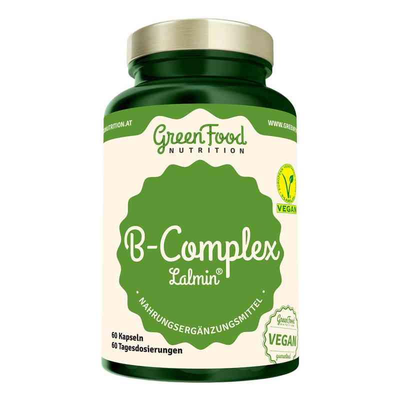 GreenFood Nutrition B-KOMPLEX Lalmin® 60 stk von  PZN 08106524
