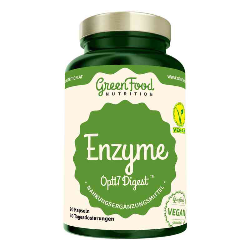 GreenFood Nutrition Enzyme Opti7 Digest 90 stk von  PZN 08106509