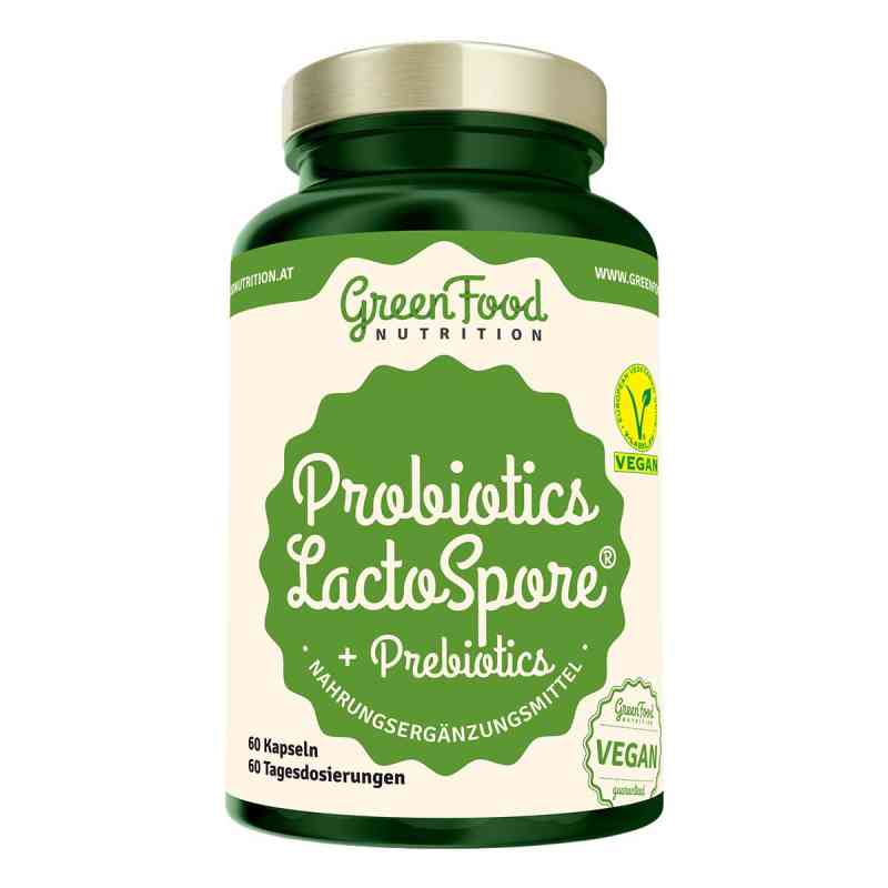 GreenFood Nutrition Probiotika Lactospore® + Prebiotics 60 stk von  PZN 08106585