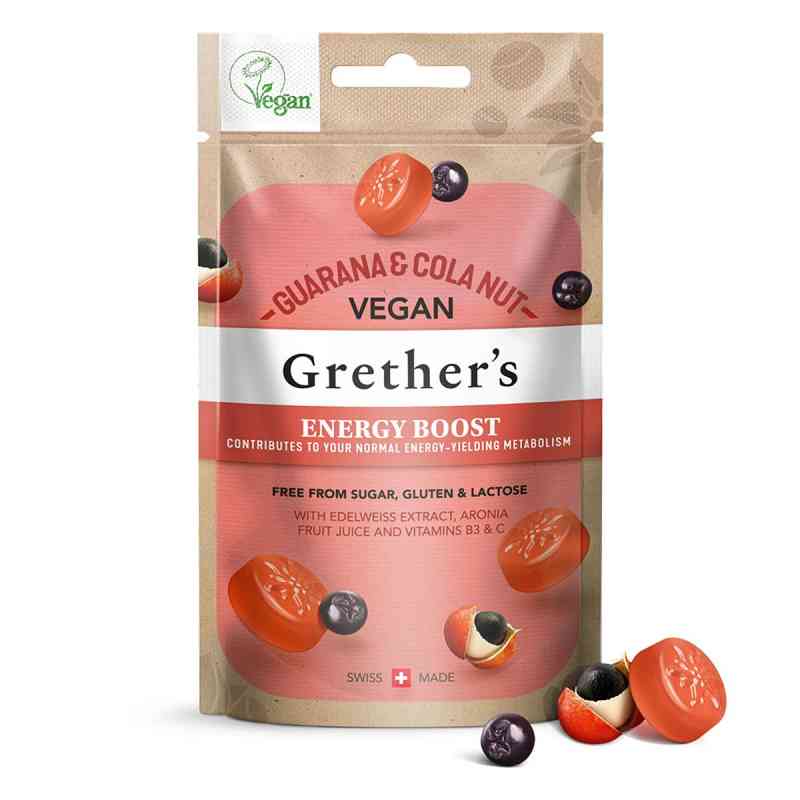 Grethers Vegan Energy Boost Guarana & Cola Nut 45 g von Hager Pharma GmbH PZN 18727369
