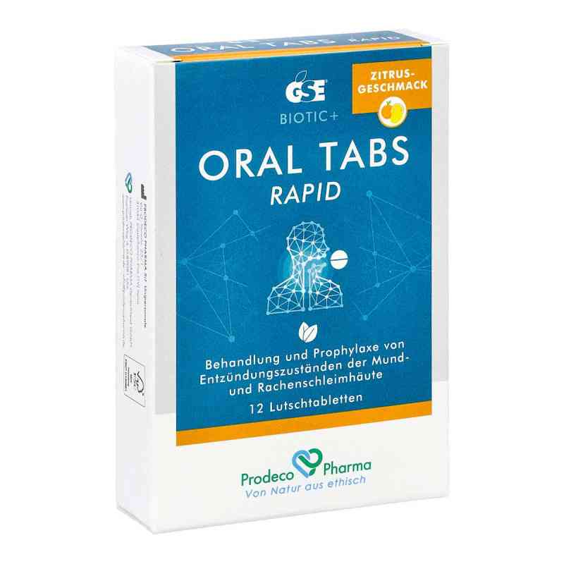 Gse Oral Tabs Rapid Tabletten 12 stk von Prodeco Pharma Deutschland GmbH PZN 12565339