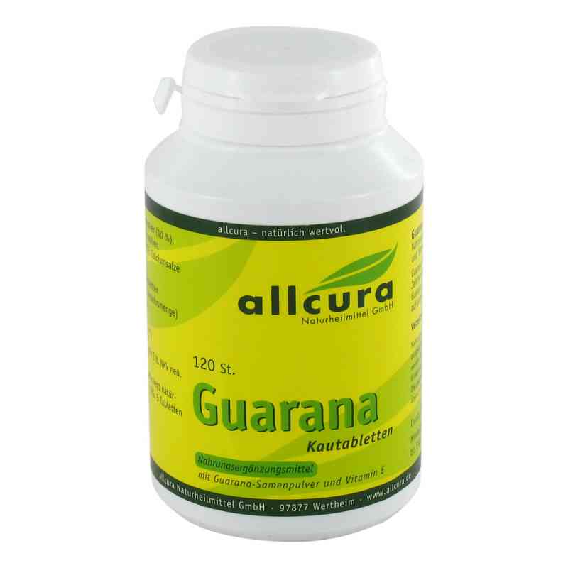 Guarana Kautabletten 120 stk von allcura Naturheilmittel GmbH PZN 04925752