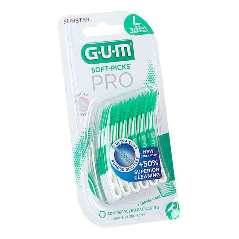 GUM SOFT-PICKS PRO Interdentalbürsten Large 30 stk von Sunstar Deutschland GmbH PZN 18468293