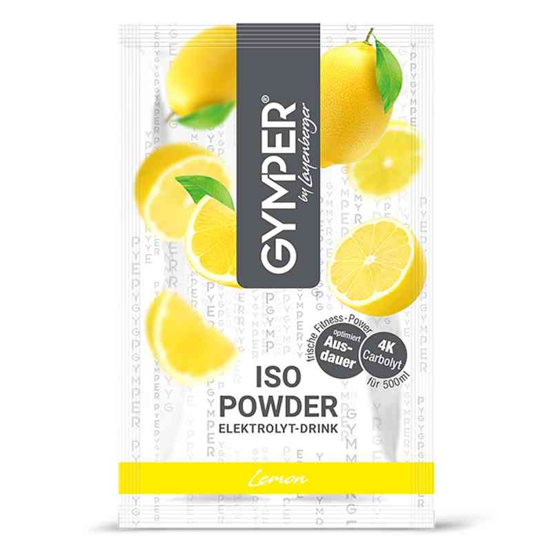 Gymper Iso Powder Elektrolyt-Drink Lemon 40 g von Layenberger Nutrition Group GmbH PZN 15623646