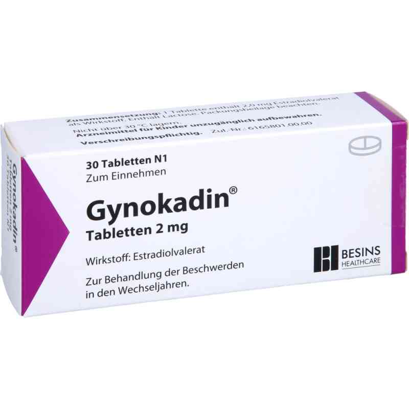 Gynokadin 2 mg Tabletten 30 stk von Besins Healthcare Germany GmbH PZN 01479393