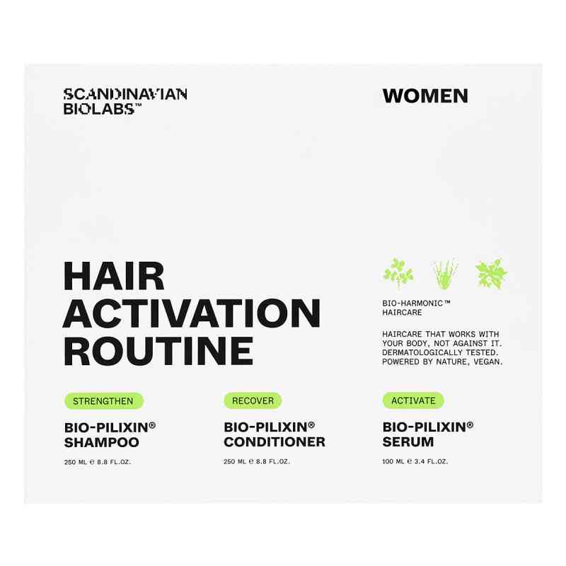 Hair Growth-Routine I Für Frauen Set 1 Pck von Scandinavian Biolabs ApS PZN 17862496