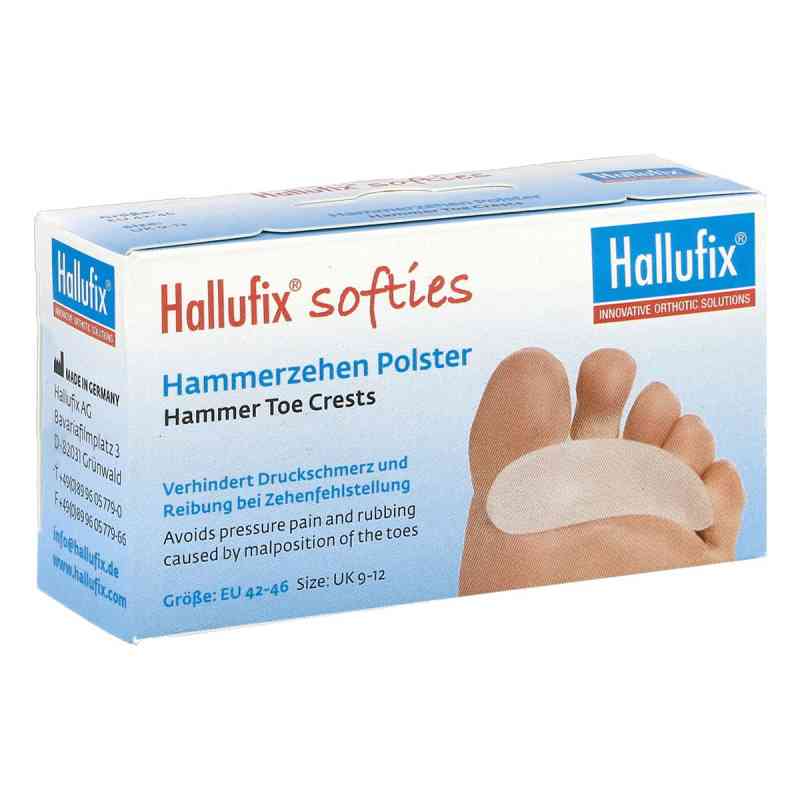 Hallufix softies Hammerzehenpolster Größe l 42-46 2 stk von LUDWIG BERTRAM GmbH PZN 03116430