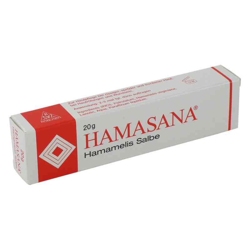 Hamasana Hamamelis Salbe 20 g von ROBUGEN GmbH Pharmazeutische Fab PZN 00842294