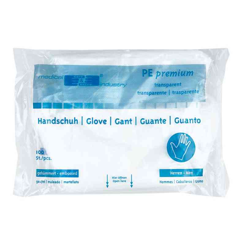 Handschuhe Einmal Herren Polyäthylen 100 stk von Büttner-Frank GmbH PZN 03186577
