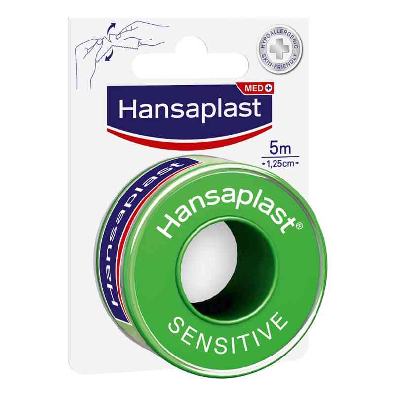 Hansaplast Fixierpflaster sensitive 5mx1,25cm 1 stk von Beiersdorf AG PZN 04752168
