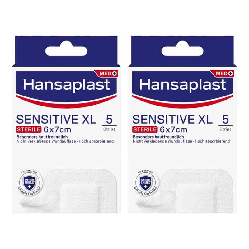 Hansaplast Steriler Wundverband XL 6x7 cm 2x5 stk von Beiersdorf AG PZN 08104837