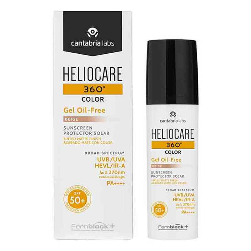 Heliocare 360° Color Gel Oil-free Beige 50 ml von Derma Enzinger GmbH PZN 13922296