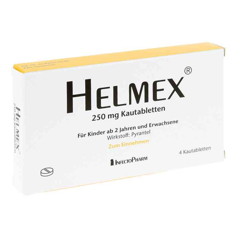 Helmex Kautabletten 4 stk von INFECTOPHARM Arzn.u.Consilium GmbH PZN 03259460