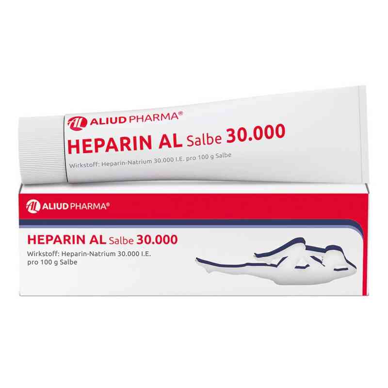 Heparin AL Salbe 30.000 bei Prellungen oder Blutergüssen 40 g von ALIUD Pharma GmbH PZN 04668321