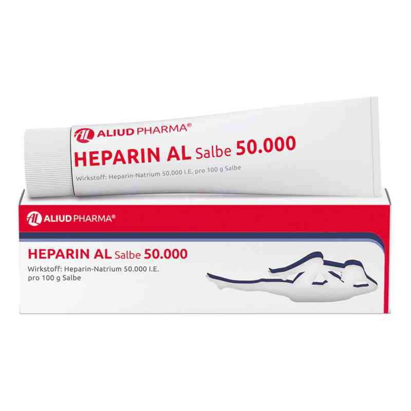 Heparin AL Salbe 50.000 bei Prellungen oder Blutergüssen 40 g von ALIUD Pharma GmbH PZN 04668344