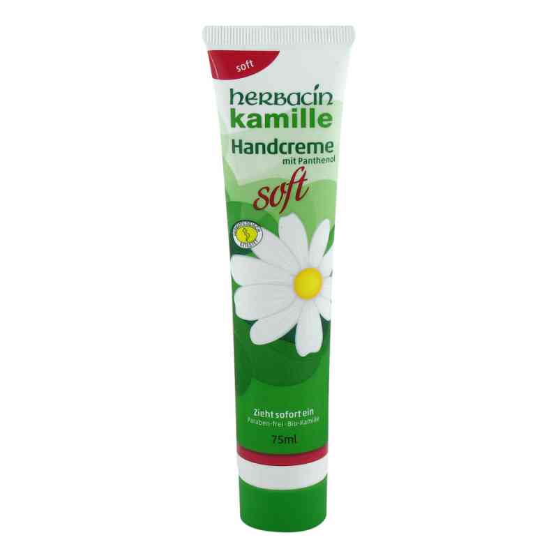 Herbacin kamille Handcreme Soft Tube 75 ml von Herbacin Cosmetic GmbH PZN 10345125