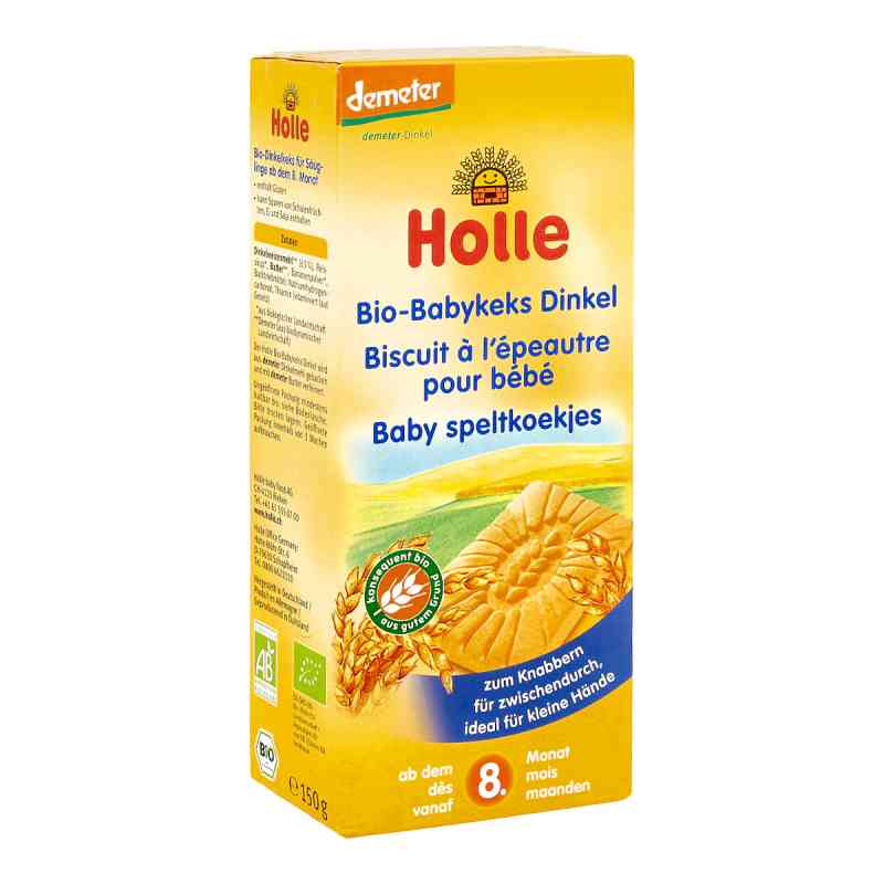 Holle Bio Babykeks Dinkel 150 g von Holle baby food AG PZN 12433359