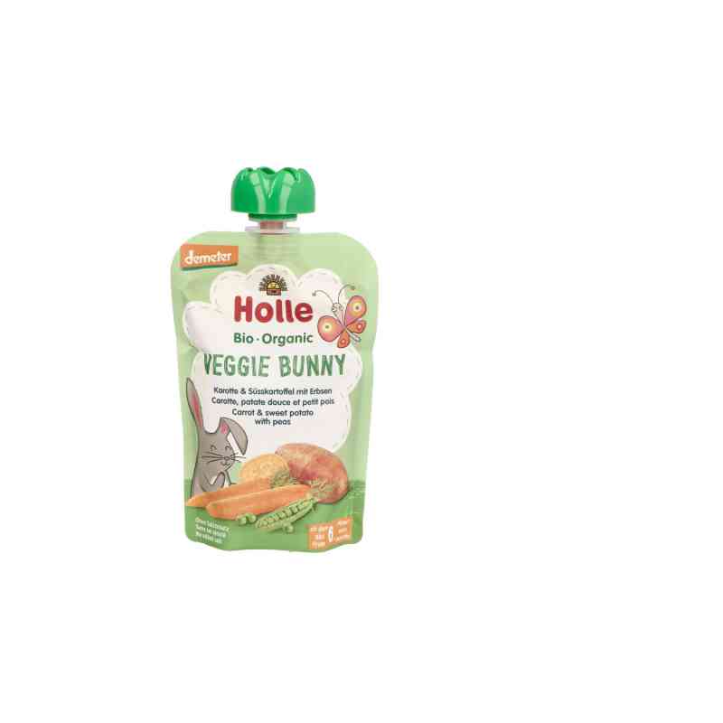 Holle Veggie Bunny Karotte & Süsskartoffel mit Erbse 100 g von Holle baby food AG PZN 14419688