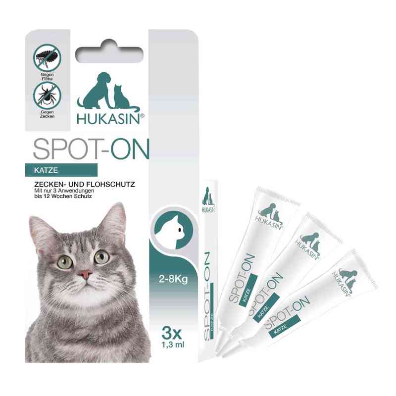 Hukasin Spot on Katze 3X0.7 ml von Evolsin medical UG (haftungsbesc PZN 19079872