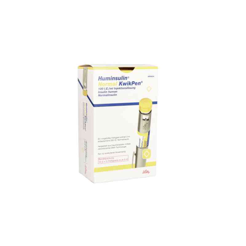 Huminsulin Normal KwikPen 100 Internationale Einheiten pro Milli 10 stk von LILLY DEUTSCHLAND GmbH PZN 06922060