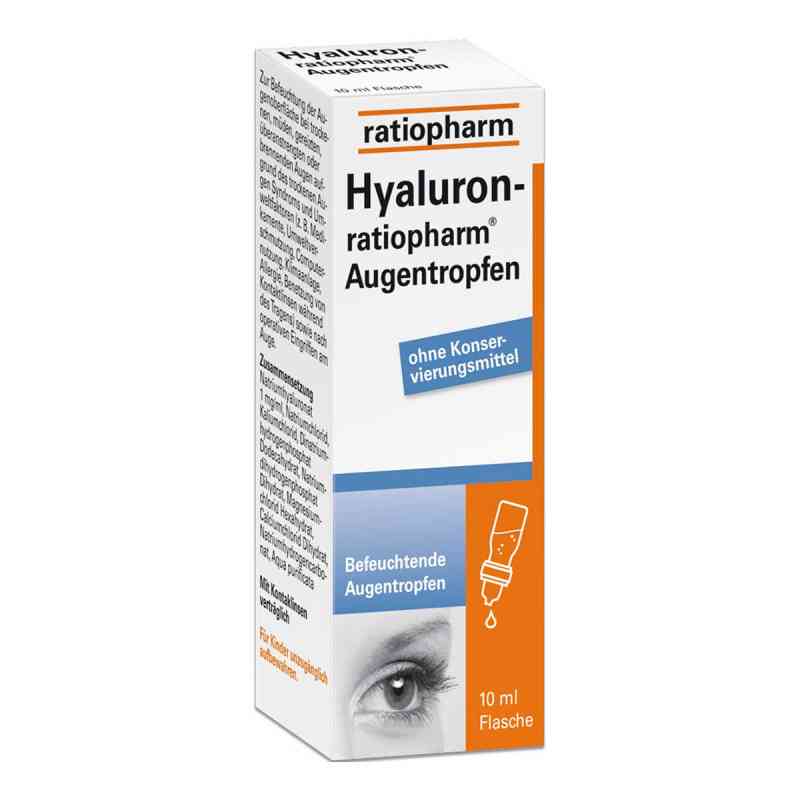 Hyaluron ratiopharm Augentropfen 10 ml von ratiopharm GmbH PZN 10810214