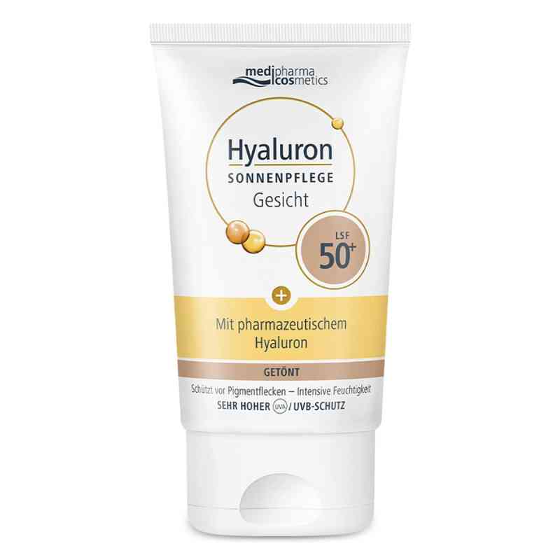 Hyaluron Sonnenpflege Gesicht Lsf 50+ getönt 50 ml von Dr. Theiss Naturwaren GmbH PZN 13926213