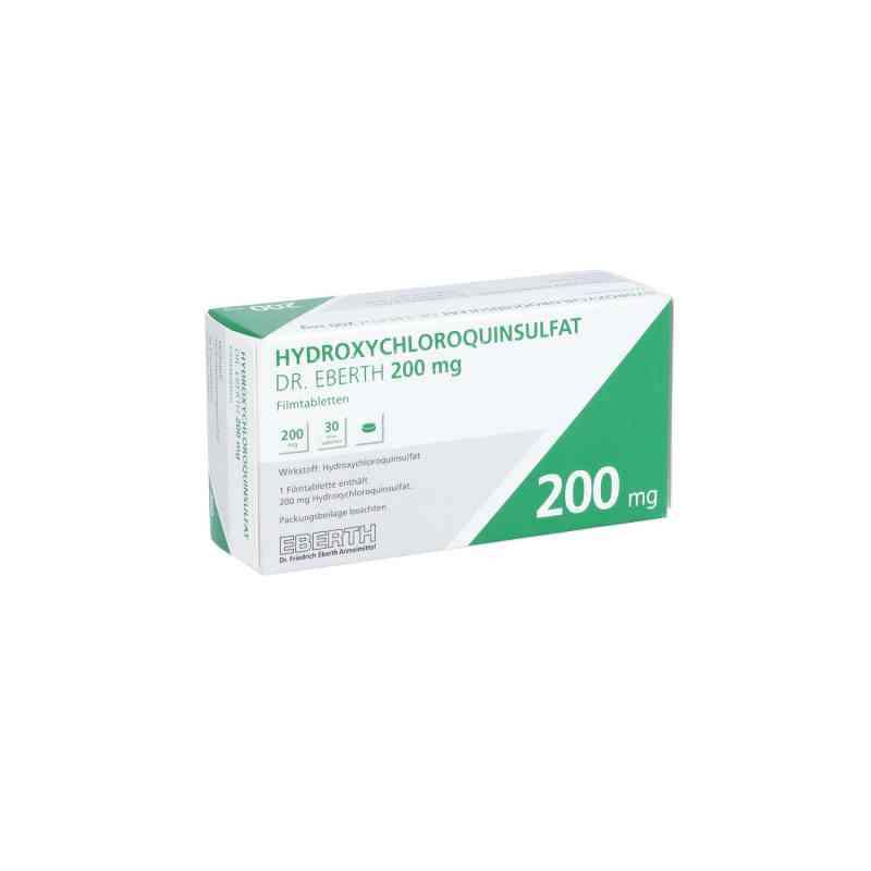 Hydroxychloroquinsulfat Doktor eberth 200 mg Filmtabletten 30 stk von Dr. Friedrich Eberth Arzneimittel GmbH PZN 13747232