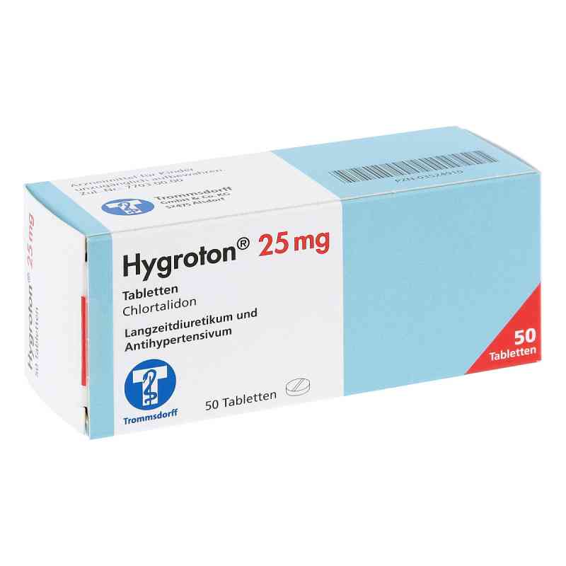 Hygroton 25mg 50 stk von Trommsdorff GmbH & Co. KG PZN 03524910