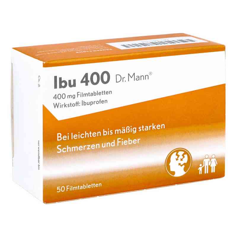 Ibu 400 Dr.Mann 50 stk von Dr. Gerhard Mann Chem.-pharm.Fabrik GmbH PZN 10853488