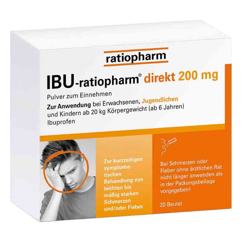 IBU-ratiopharm direkt 200 mg Pulver 20 stk von ratiopharm GmbH PZN 11722469