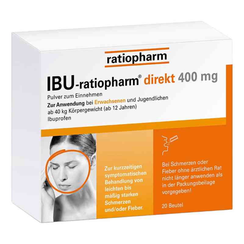 IBU-ratiopharm direkt 400 mg Pulver zum Einnehmen 20 stk von ratiopharm GmbH PZN 11722423