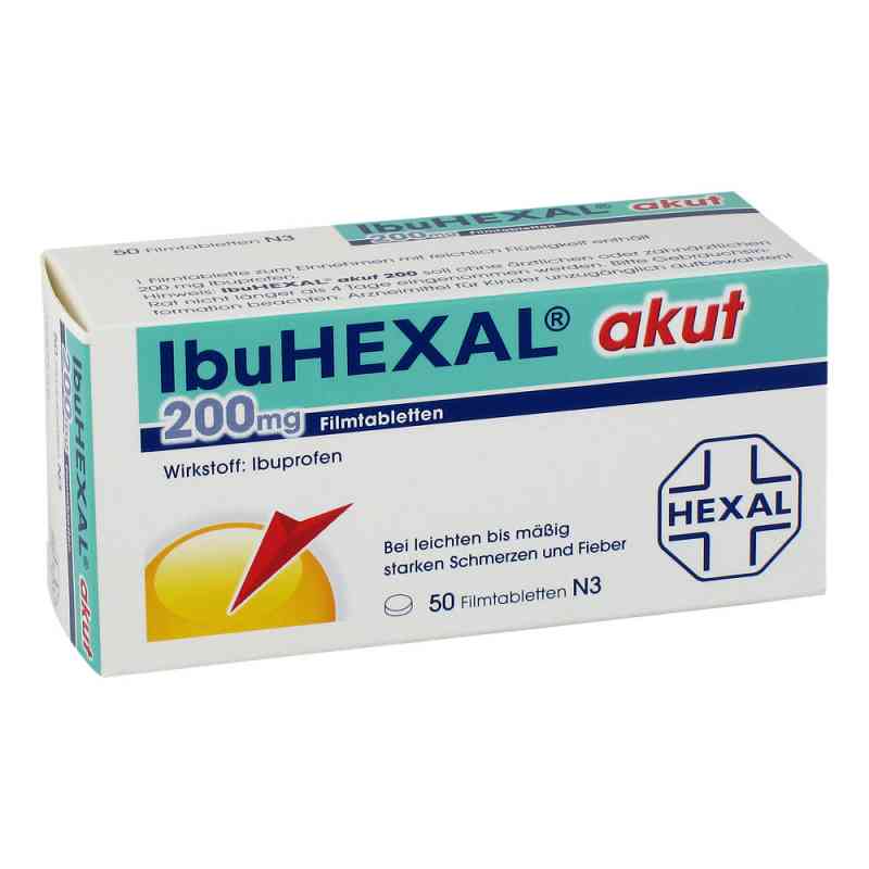IbuHEXAL akut 200mg 50 stk von Hexal AG PZN 02222489