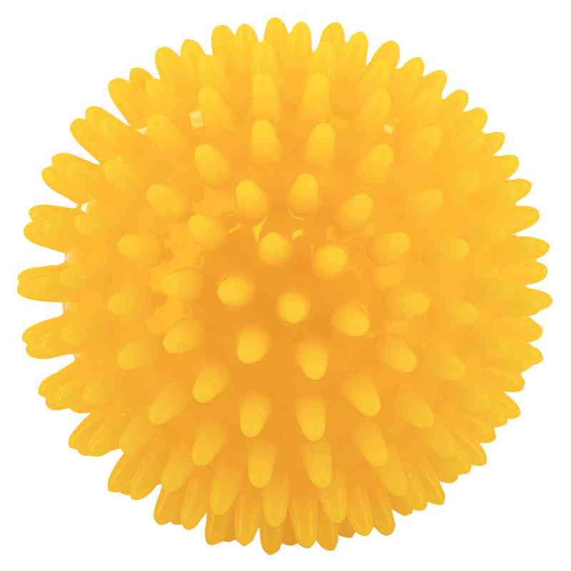 Igelball 8cm gelb 1 stk von Rehaforum Medical GmbH PZN 00211599