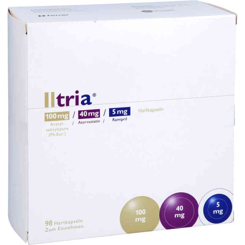 Iltria 100 mg/40 mg/5 mg Hartkapseln 98 stk von APONTIS PHARMA Deutschland GmbH & Co. KG PZN 13359984