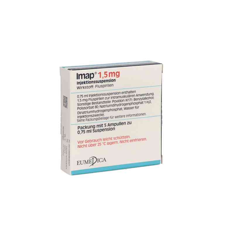 Imap 1,5 mg Injektionssuspension Ampullen 5X0.75 ml von EUMEDICA Pharmaceuticals GmbH PZN 04985843
